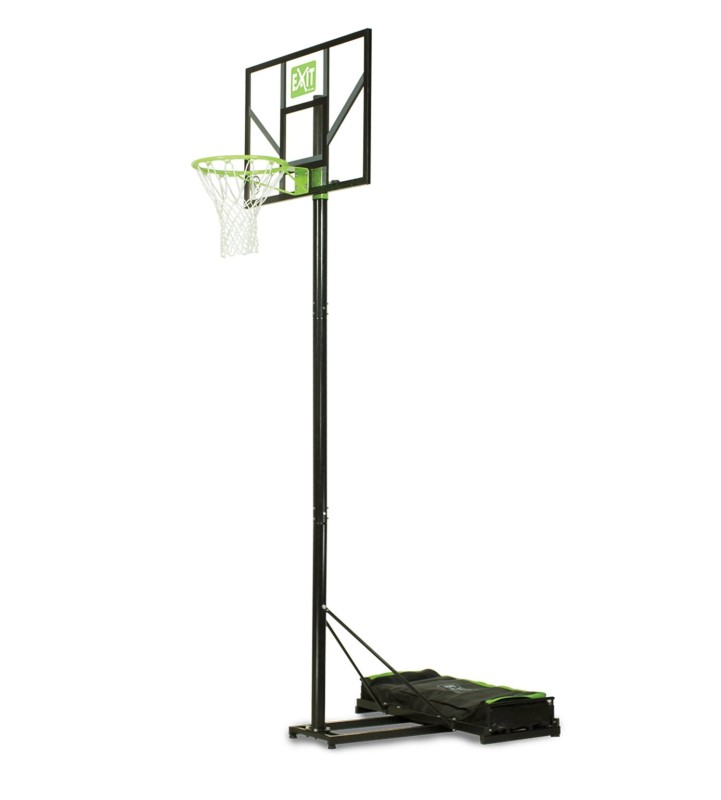 EXIT Comet mobiler Basketballkorb. höhenverstellbar. grün/schwarz
